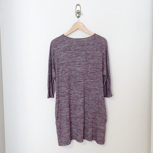 Wilfred Free Aritzia Purple Space Dye Cober Dress - Picture 4 of 8